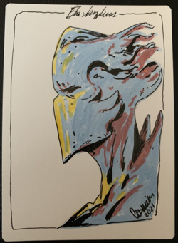 Eldrazi Monument Foil Artist Proof Signed Sketched Secret Lair Drop SLD MTG - Image 2