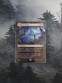 Polluted Bonds Wilds of Eldraine: Enchanting Tales Regular - Image 1
