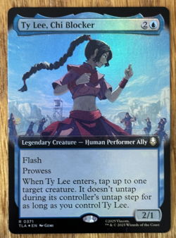 MTG Avatar: The Last Airbender, Ty Lee, Chi Blocker - Extended Art Foil - Image 1