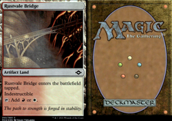 MTG Modern Horizons 2 Rustvale Bridge 253 Foil NM/M - Image 1