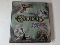 Exodus 1998 Magic The Gathering MTG 3 Ring Binder Please read & see pics - Image 1