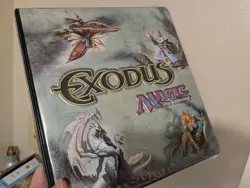 Exodus 1998 Magic The Gathering MTG 3 Ring Binder Please read & see pics - Image 2