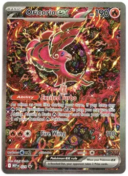 Pokemon TCG Phantasmal Flames Oricorio EX #024 SIR Black Star Promo UPC - Image 1