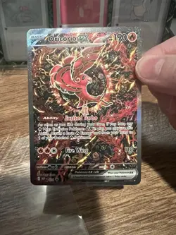 Pokemon TCG Phantasmal Flames Oricorio EX #024 SIR Black Star Promo UPC - Image 2