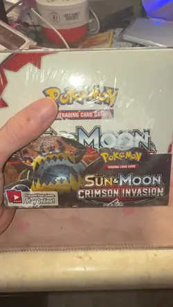 Pokemon Sun & Moon Crimson Invasion Booster Box, Sealed - Image 2