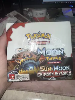 Pokemon Sun & Moon Crimson Invasion Booster Box, Sealed - Image 3