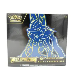 ✅ Pokemon Center Mega Evolution Lucario Elite Trainer Box ETB PKC Exclusive - Image 1