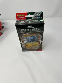 Pokemon TCG Lucario ex Battle Deck Factory Sealed 60 Cards New Sealed - Image 1