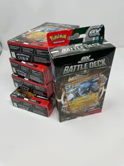Pokemon TCG Lucario ex Battle Deck Factory Sealed 60 Cards New Sealed - Image 3