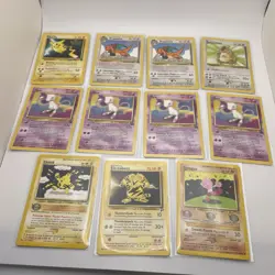 Vintage Pokemon - Promo, Rare, Common - Mew, Dragonite, Pikachu, WB Kids- MP-DMG - Image 1