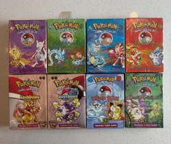 Pokemon WOTC Era x 7 Sealed Theme Decks + 1 Opened But Sealed Deck - Image 1