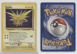 Zapdos Holo Pokemon Fossil #15 1999 - Image 3