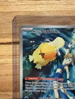Pokemon TCG Misty's Psyduck Scarlet & Violet 193/182 Destined Rivals NM - Image 5