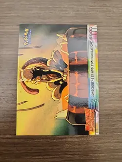 Pokemon Topps Movie Animation Edition #3 Consciousness And Congratulations! Blue - Image 1