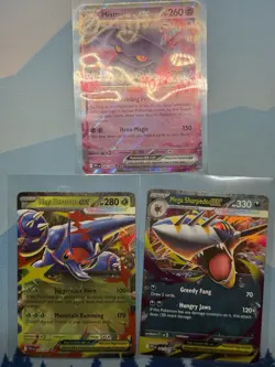 Pokemon TCG EX Holo Lot - Mismagius, Mega Heracross, Mega Sharpedo - English - Image 1