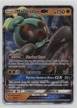 Marshadow GX Pokemon Sun & Moon Black Star Promo #SM59 - Image 1