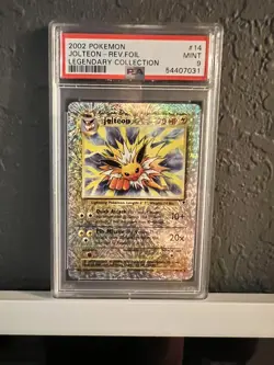 2002 Pokemon Jolteon Legendary Collection Reverse Holofoil #14 - PSA 9 - Image 1