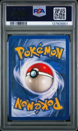 1999 Pokemon TCG Poliwrath Base Set Unlimited Holo Rare 13/102 PSA 7 - Image 2