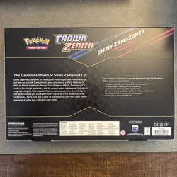 Pokemon Crown Zenith Shiny Zamazenta Premium Figure Collection New Sealed - Image 2