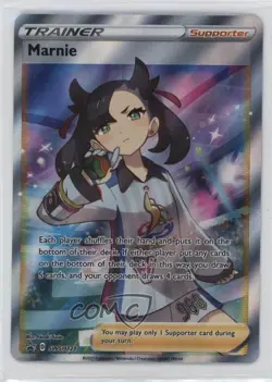 Marnie (Premium Tournament Collection) Pokemon Sword & Shield Black Star Promo - Image 1