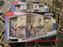 🔥 2 Pokemon Prismatic Evolutions Premium Figure Collection New & Sealed 🔥 - Image 1
