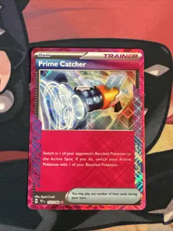 Pokemon Prime Catcher 157/162 Temporal Forces Holo Rare NM - Image 1