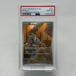 Mimikyu 075 SV: Scarlet & Violet Promo Pokemon Paldean Fates ETB PSA 10 - Image 1