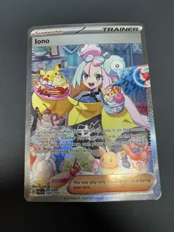 Iono 269/193 Sv02: Paldea Evolved Pokemon TCG Special Illustration Rare - Image 1