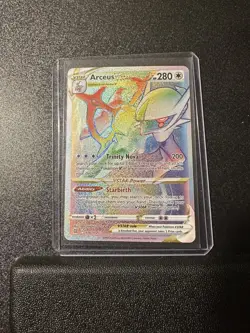 Arceus VSTAR 176/172 Rainbow Secret Rare Pokemon 2022 Brilliant Stars NM - Image 1