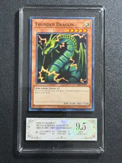 YU-GI-OH! PCG9.5 THUNDER DRAGON MRD-EN097 N 2023 English - Image 1