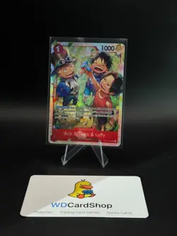 Stussy OP13-110 (SR) Carrying on His Will ONE PIECE CCG Japanese - Image 2