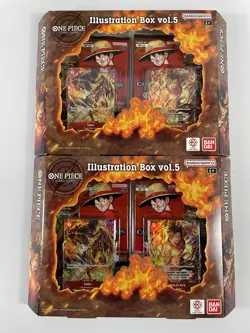 One Piece Illustration Box Vol 5 - Sealed NEW Lot Of 2 - Image 1