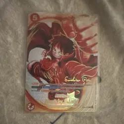 One Piece Monkey D. Luffy ST01-012 Foil Character Card Rush Eiichiro Oda - Image 1