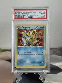 Pokemon Card Magikarp - Black Star Promo XY143 - PSA 9 MINT - Image 1