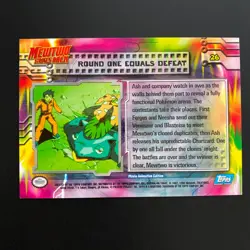 Round One Equals Defeat 26 Topps Pokemon Card Series 1 - Topps - Image 3