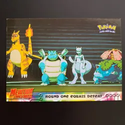 Round One Equals Defeat 26 Topps Pokemon Card Series 1 - Topps - Image 4