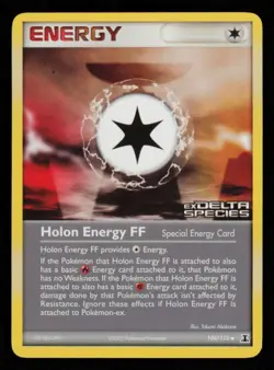 Pokemon Card Holon Energy FF 104/113 ex Delta Species Reverse Holo NM 2005 - Image 1