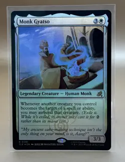 MTG Avatar The Last Airbender Monk Gyatso R0081 FOIL NM - Image 2