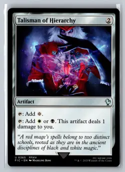 Talisman of Hierarchy Commander: FINAL FANTASY 365 Uncommon - Image 1