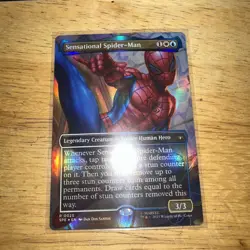 MTG Sensational Spider-Man 0025 Foil (Borderless) Spider-Man Eternal NM SPE - Image 3