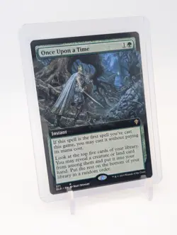 MTG - Once Upon a Time - Extended Art Rare #371 - Throne of Eldraine NM - Image 1