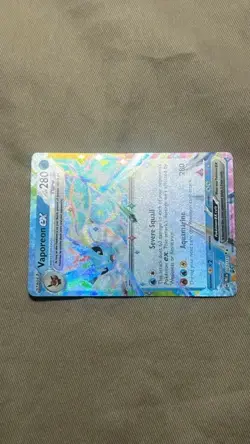 Pokemon TCG Vaporeon EX Double Rare Holo Card 23/131 Prismatic Evolutions NM - Image 3