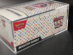 Pokemon 151 SV3.5 Booster Bundle Display Factory Sealed Case W/Acrylic Case - Image 4