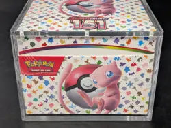 Pokemon 151 SV3.5 Booster Bundle Display Factory Sealed Case W/Acrylic Case - Image 5