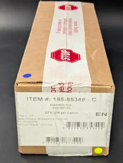 Pokemon Mega Evolution Base Set ME01 Enhanced Booster 6-Box Sealed Case - Image 1