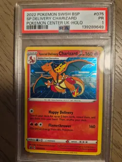 special delivery charizard swsh075 pokemon promo - Image 1