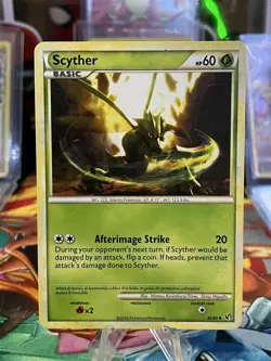 Scyther - 36/90 - Uncommon LP HGSS - Undaunted Pokemon 2B3 - Image 1