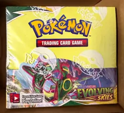 Pokemon Sword & Shield Evolving Skies Booster Box 36 Packs FACTORY - Image 2