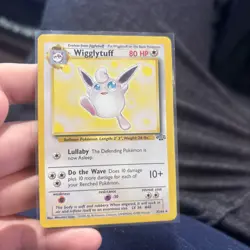 Wigglytuff (32) Rare Unlimited Jungle 32/64 Pokemon TCG - Image 1