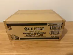 One Piece Emperors In The New World OP09 Booster Box Case - Factory Sealed - Image 1